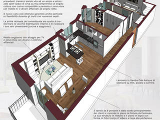 Open Space....avanti tutta, MC Ristrutturare Casa MC Ristrutturare Casa Classic style living room