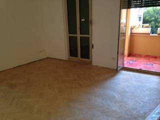 Posa parquet a spina di pesce, Soloparquet Srl Soloparquet Srl Moderne eetkamers Massief hout Bont