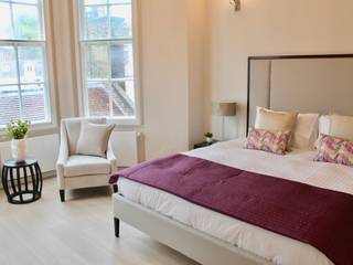 Knightsbridge, London - Residential, Peach Studio Peach Studio Modern style bedroom