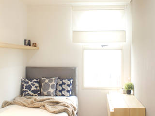 RSA Apartment Unit, TIES Design & Build TIES Design & Build Scandinavian style bedroom