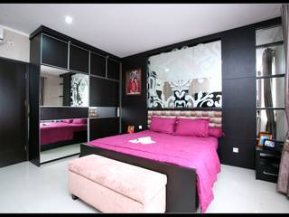 Classy House , a+Plan Architect and Interior Works a+Plan Architect and Interior Works Modern style bedroom Plywood