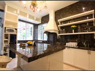 Elegant Kitchen Area , a+Plan Architect and Interior Works a+Plan Architect and Interior Works ห้องครัว