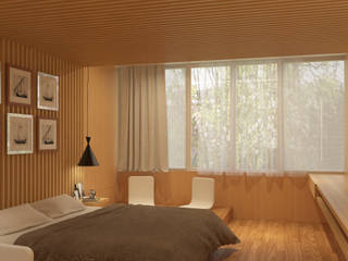 Suite Room TIES Design & Build Ticari alanlar Oteller