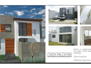 CASA PALOMAR, Arquimia Arquitectos Arquimia Arquitectos บ้านเดี่ยว