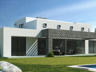 CASA GRILLI, AOG AOG Single family home Bricks White