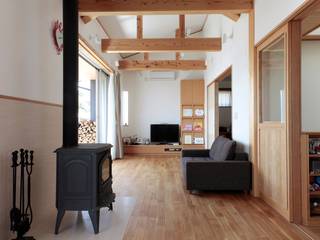 音羽町の家, 堺建築設計事務所 堺建築設計事務所 Living room