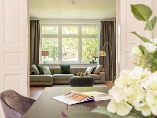 Home Staging einer Villa in Berlin Lichterfelde, staged homes staged homes غرفة السفرة