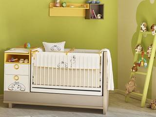 Nursery Furniture, Babios Babios Habitaciones modernas Tablero DM