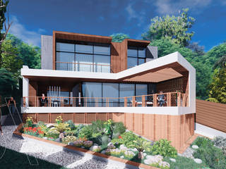 Вилла на море / Twisted house, BOOS architects BOOS architects Дома в стиле минимализм