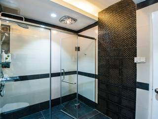 Cửa Kính và Cầu thang Kính, TNHH XDNT&TM Hoàng Lâm TNHH XDNT&TM Hoàng Lâm Moderne Badezimmer