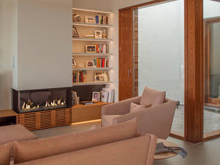 Renovación completa del interior de una vivienda unifamiliar, Rardo - Architects Rardo - Architects Modern living room
