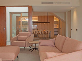 Renovación completa del interior de una vivienda unifamiliar, Rardo - Architects Rardo - Architects Modern living room