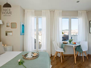 Proyecto Aragón, Nice home barcelona Nice home barcelona Mediterranean style dining room