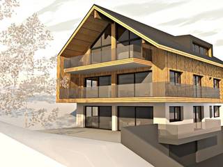 Ramsau am Dachstein, room architecture room architecture Multi-Family house Wood Wood effect