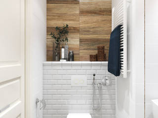 Ванная комната, Дизайн студия ТТ Дизайн студия ТТ Scandinavian style bathrooms Tiles