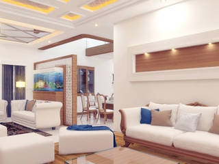 homify Living room Plywood
