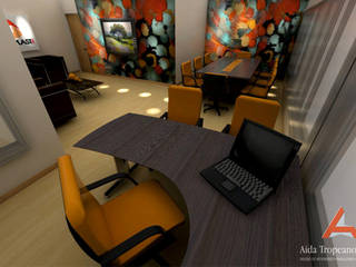 OFICINA -EMPRESA - El Color , Aida tropeano& Asociados Aida tropeano& Asociados Study/office Multicolored