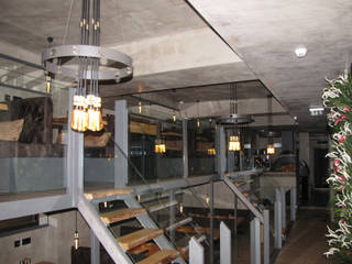 Gioia Food Lab, Richimi Factory Richimi Factory Rustic style walls & floors