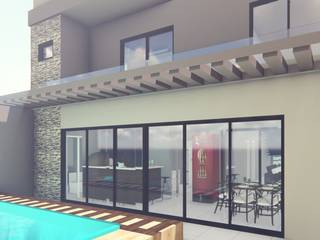 RES. RG, AR Design - Estúdio de Arquitetura AR Design - Estúdio de Arquitetura Rumah teras