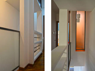 Casa AV - Ampliamento e sviluppo verticale, arch. Paolo Pambianchi arch. Paolo Pambianchi Floors