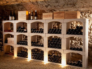 Classic prefab stenen wijnrek., Exaro Exaro Wine cellar Stone