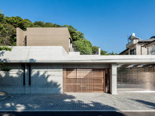 秋葉町の家, 久和原建築事務所 久和原建築事務所 Detached home کنکریٹ