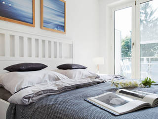 Musterhaus, Bestandsimmobilie, Home Staging Bavaria Home Staging Bavaria BedroomBeds & headboards