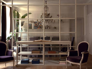 Appartamento privato - Milano, Andrea Rossini Architetto Andrea Rossini Architetto Classic style dining room Wood Grey