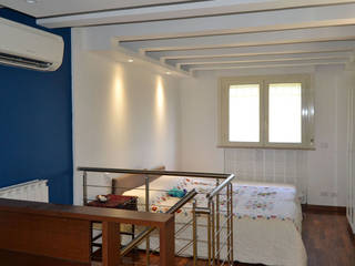Casa MG – Lo Studio di G, arch. Paolo Pambianchi arch. Paolo Pambianchi Kamar Tidur Modern White