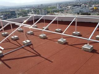 Sistema solar de interconexión a CFE Torre Palmas Plaza, Vumen mx Vumen mx 屋頂