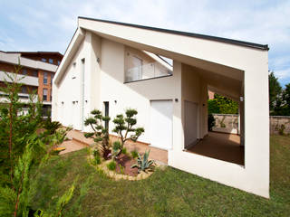 Casa in legno a Busto Arsizio, Varese, Novello Case in Legno Novello Case in Legno Casas de madera Madera Acabado en madera