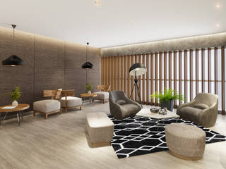 INTERIORISMO - FABRE ARQUITECTOS - PROYECTO M, FABRE STUDIOS FABRE STUDIOS Eclectic style living room
