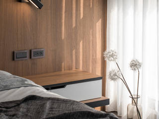 主臥 極簡室內設計 Simple Design Studio Modern Bedroom
