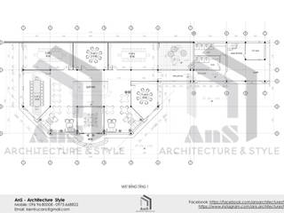 Dự án nhà hàng cao cấp 5*, AnS - Architecture Style AnS - Architecture Style Commercial spaces Gastronomy