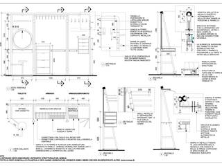 K11 - sistema di armadiatura modulare, BGP studio BGP studio Moderne slaapkamers