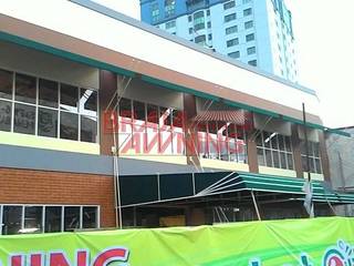 Canopy Kain @Market City Jakarta, Braja Awning & Canopy Braja Awning & Canopy Balcon, Veranda & Terrasse classiques Textile Ambre/Or