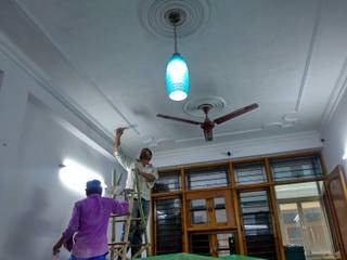 house painters in noida, greater noida, Abdul Bros Abdul Bros Asyatik Oturma Odası Plastik