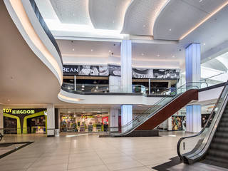 Cresta Food Court, Spegash Interiors Spegash Interiors Bedrijfsruimten