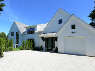 The Modern Barn feat. Pulaski Residence, Plum Builders Plum Builders Загородные дома Дерево Эффект древесины