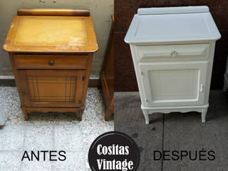 Restaurado y reciclado de muebles Cositas Vintage, Cositas Vintage Cositas Vintage غرفة نوم