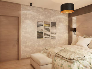 Теплое Гнездышко, ivonindesign ivonindesign Minimalist bedroom