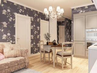 Небольшой Прованс, ivonindesign ivonindesign Country style dining room