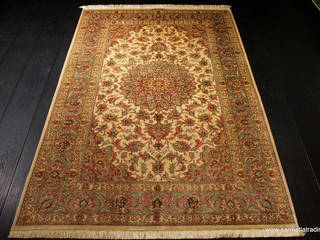 Ghom, Kom, Qum, Sarmatia Trading Sarmatia Trading Floors Silk Yellow