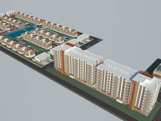 Master Plan Ricaurte, Bustos + Quintero arquitectos Bustos + Quintero arquitectos Багатоквартирний будинок