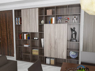 A-Apartment at Botanica Apartment, Simprug - South Jakarta, Simply Arch. Simply Arch. Modern living room