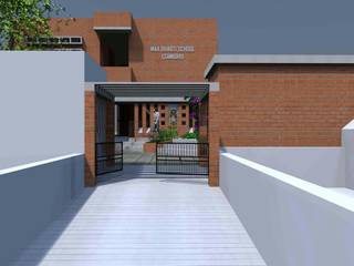 Maa Bharti Jr. School, Ravi Prakash Architect Ravi Prakash Architect Country house Bricks