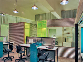 Indigo Office, DCOOP ARCHITECTS DCOOP ARCHITECTS Modern style study/office