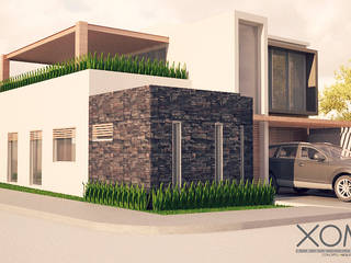 M-13, Xome Arquitectos Xome Arquitectos 現代房屋設計點子、靈感 & 圖片 石器 Beige