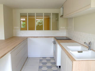 Photographie livraison de chantier Bordeaux, Maude Leduc Photographe Maude Leduc Photographe Modern style kitchen Ceramic