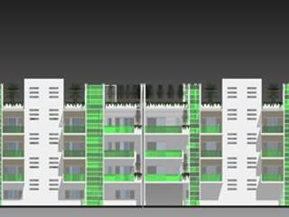 Unità abitative modulari _ Riqualificazione energetica, Arch. Giuseppe Barone _ Studio di Architettura & Tutela del Paesaggio Arch. Giuseppe Barone _ Studio di Architettura & Tutela del Paesaggio 商业空间 玻璃